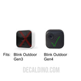 Faux Plant Vase Case for Blink Outdoor Cam Gen 4 (2023)