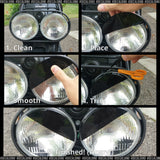 Headlight Eye Lids Wrap Overlay