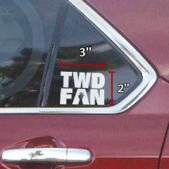 The Walking Dead FAN Decal