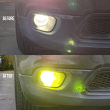 Fits 2014 - 2018 Jeep Cherokee Fog Light Overlay Tint Kit