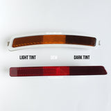 Fits 2011 - 2013 BMW F10 5 Series Front Reflector Overlay Tint / Decals