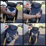 2016 2015 Headlight Visor Carbon Fiber Decal Insert for Honda Grom Vent Plastic Factory Stickers msx125
