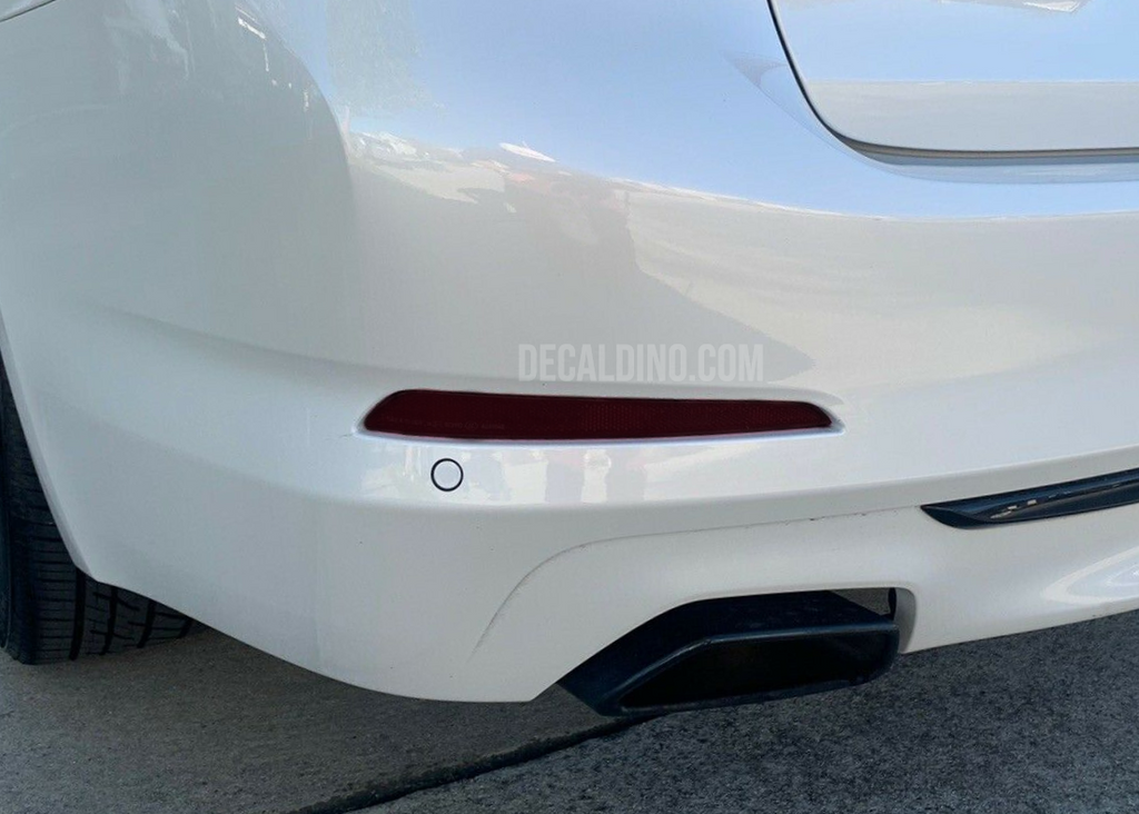Fits 2017+ BMW G30 5 Series Base Rear Reflector Overlay Tint / Decals