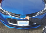 Kinetic Blue Chevy Cruze Badge Wrap kit