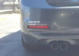 Fits 2015+ BMW F30 Rear Reflector Overlay Tint / Decals