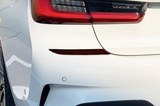 Fits 2019-2022 BMW G20 3 Series M Sport pkg Front Reflector Overlay Tint / Decals