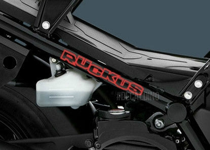 Ruckus Letters Decal kit honda parts chassis extension bar
