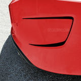 Fits 2015+ Dodge Charger Rear Bumper Vent Decals