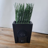 SimpliSafe SimpliCam Indoor camera hidden vase case plant