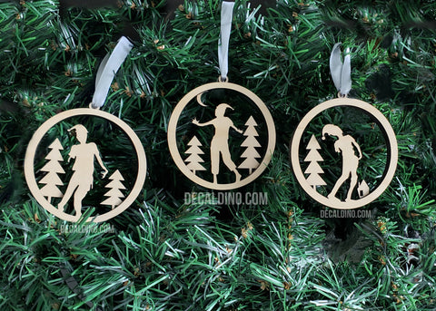 Zombie Holiday Ornaments