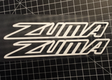 Zuma replacement logo sticker emblem factory parts accessories