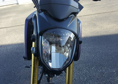 DecalDino Vent Cover Insert Kit For Honda Grom MSX 2014-2016 - Gloss Finish, USA Made