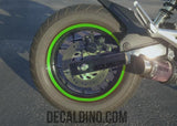 Grom / Z125 Rim Stripe Tape Decal - Wheel Tire Accents stickers