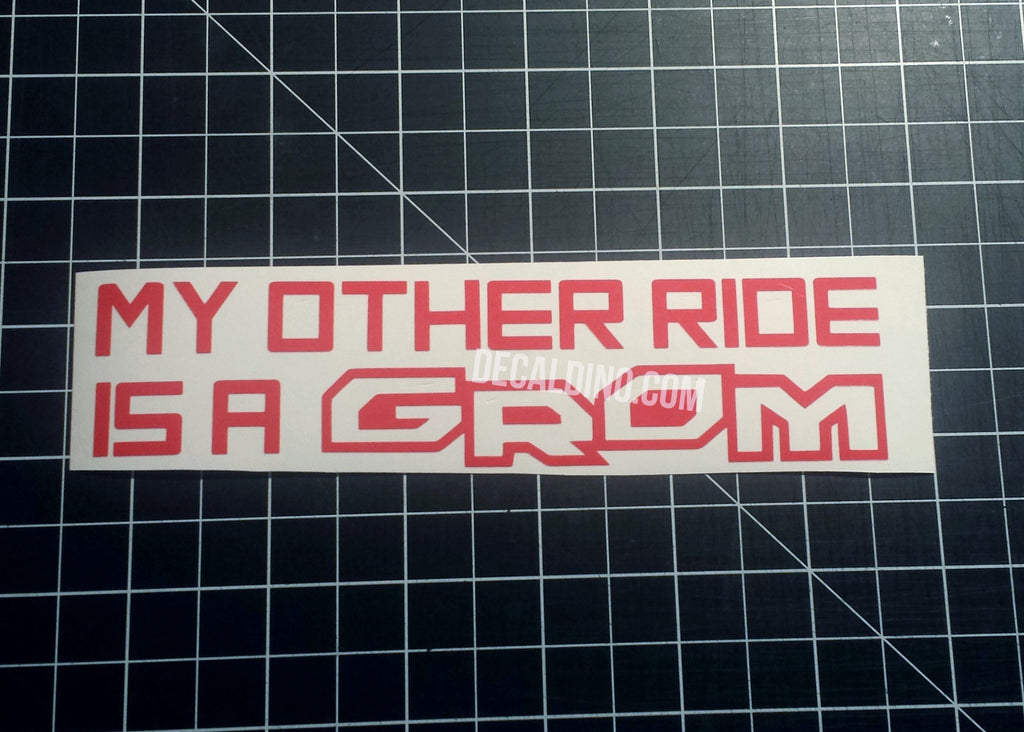 Honda Grom Stickers Decal Dino