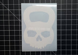 KettleBell Crossfit Skull Decal Sticker - wod pood iron lift fitness